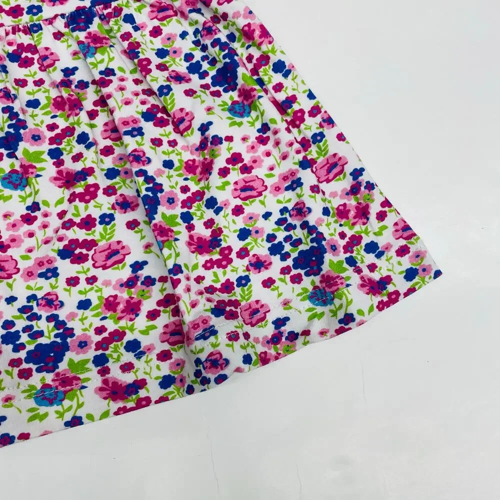 NWT Florence Eiseman 3T Floral Knit Dress with Applique Flowers